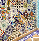 Bathroom designs with mexican tiles