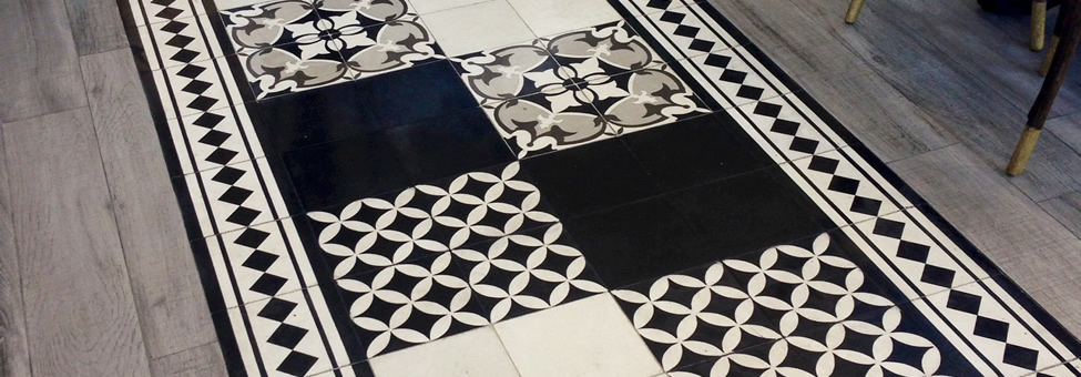Borders - Barcelona Cement Floor Tiles