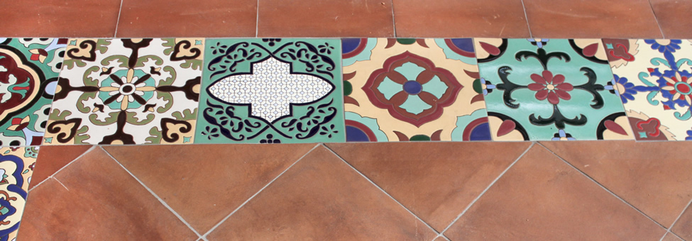 Santa Barbara Decorative Floor Tile