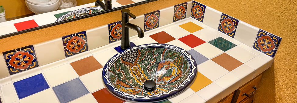 Talavera Mexican Tile - Trims & Moldings