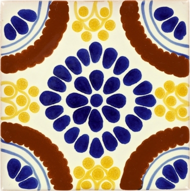 Blue Chapala Talavera Mexican Tile