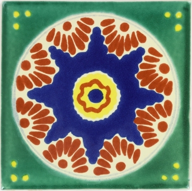 Ajalpan Talavera Mexican Tile