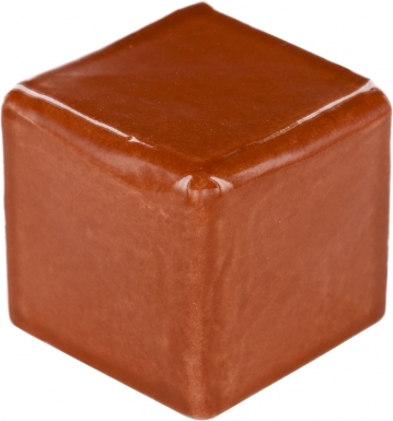 2" x 2" x 2" V-Cap Corner: Rust - Talavera Mexican Tile