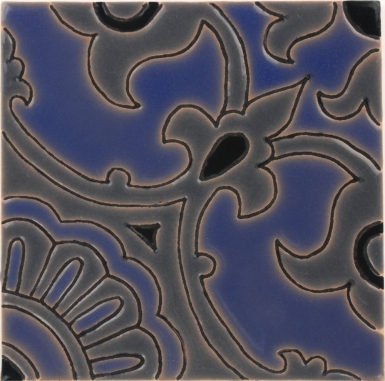 Avidan Gray & Blue Gloss Santa Barbara Ceramic Tile