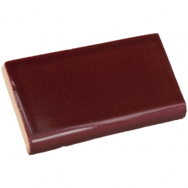 2" x 4.25" Surface Bullnose: Merlot Gloss - Santa Barbara Ceramic Tile