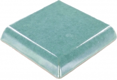 2" Double Surface Bullnose: Jade Gloss - Santa Barbara Tile