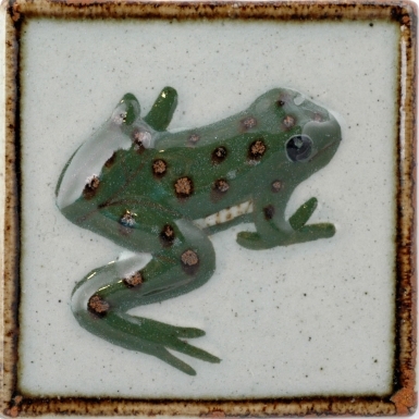 Frog Tenampa Stoneware Tile