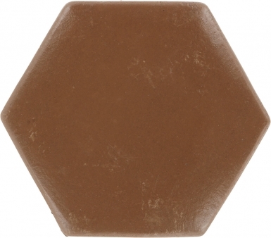 7.875" x 8.875" Sealed Hexagon - Spanish Mission Red Floor Tile