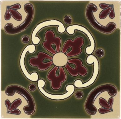 Olive Doris Gloss Santa Barbara Ceramic Tile