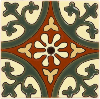 Olive La Quinta 1 Gloss Santa Barbara Ceramic Tile