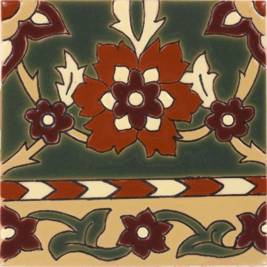 Olive Pasadena Gloss Santa Barbara Ceramic Tile