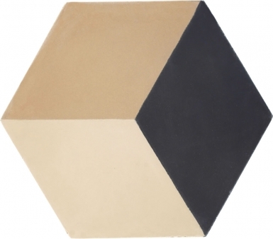 8" Hexagon 15 - Barcelona Cement Floor Tile
