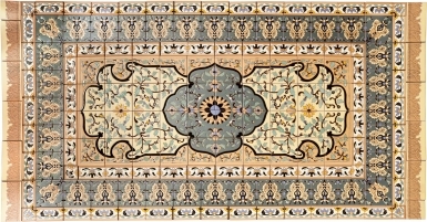 Persian Style Rug 3 - Santa Barbara Tile Mural