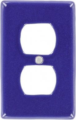 Midnight Blue Outlet - Talavera Switchplate