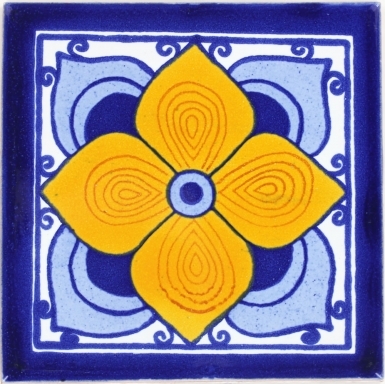 Flor Sevillana Terra Nova Mediterraneo Ceramic Tile