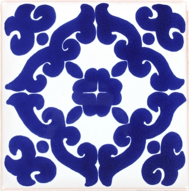 Blue Kiosco Terra Nova Mediterraneo Ceramic Tile