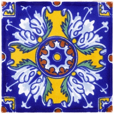 Romanesco Flower Terra Nova Mediterraneo Ceramic Tile