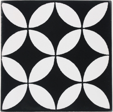 Prisme Black & White Terra Nova Mediterraneo Ceramic Tile