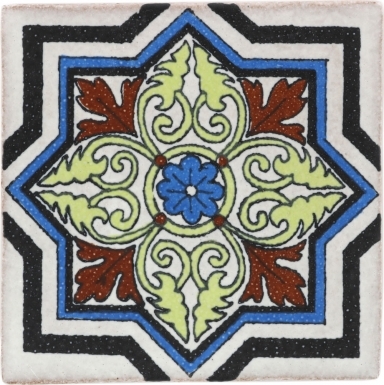 Montisi 2 Handmade Siena Ceramic Tile