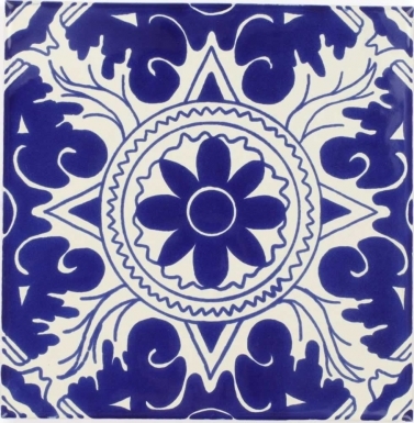 8.25" x 8.25" Compass - Sevilla Ceramic Floor Tile