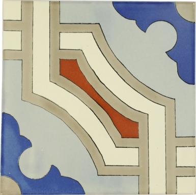 8.25" x 8.25" Lyon - Sevilla Ceramic Floor Tile