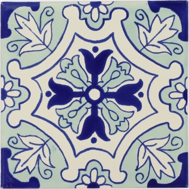8.25" x 8.25" Palmar 2 - Sevilla Ceramic Floor Tile