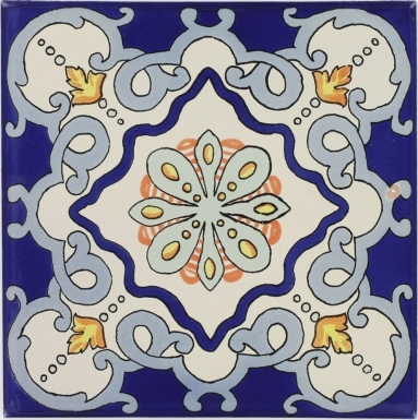 8.25" x 8.25" Miraflores - Sevilla Ceramic Floor Tile