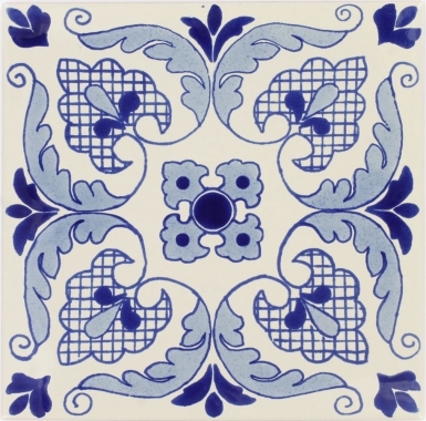 8.25" x 8.25" Malva - Sevilla Ceramic Floor Tile