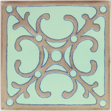 8.25" x 8.25" Catalunia 3 - Sevilla Ceramic Floor Tile