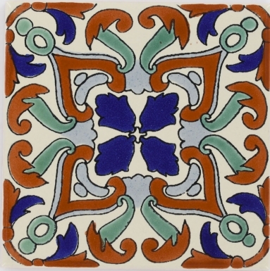Brescia 4 Talavera Mexican Tile