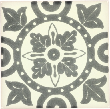 Isorella Gray Talavera Mexican Tile