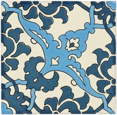 6" x 6" Quarter Bedonia Teal - Sevilla Ceramic Floor Tile