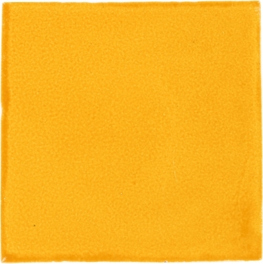 Yellow Handmade Siena Vetro Ceramic Tile