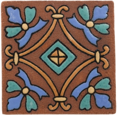 Isabella - Tierra High Fired Decorative Tile