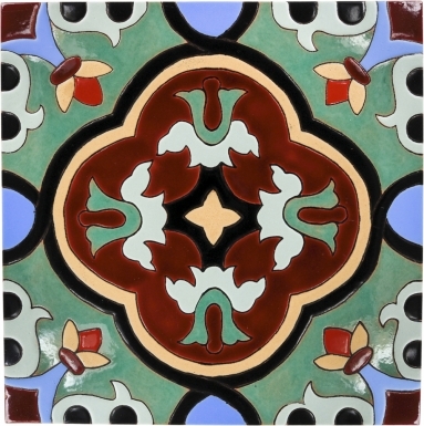 12.5" x 12.5" Palos Verdes - Santa Barbara Ceramic Floor Tile