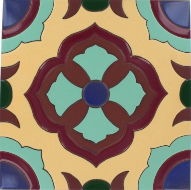 12.5" x 12.5" Malaga - Santa Barbara Ceramic Floor Tile