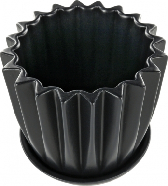Black Matte - Small Ceramic Planter