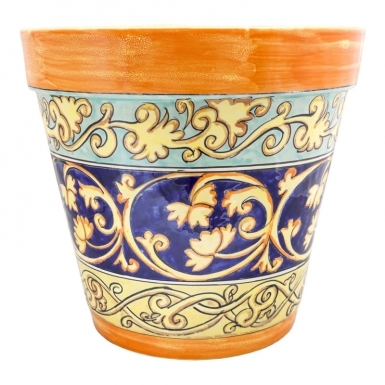 Amaya Orange - Small Ceramic Planter