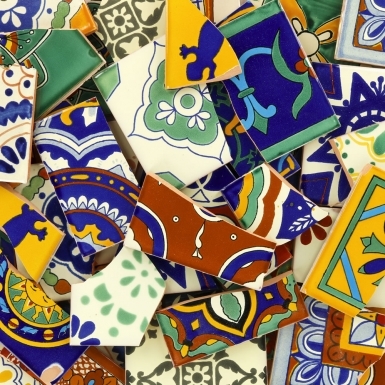 Broken Decorative - Talavera Mexican Tile