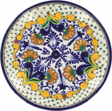 Puebla Classic Ceramic Talavera Plate N. 2