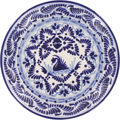 Puebla Classic Ceramic Talavera Plate N. 4