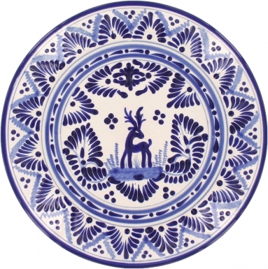 Puebla Classic Ceramic Talavera Plate N. 5