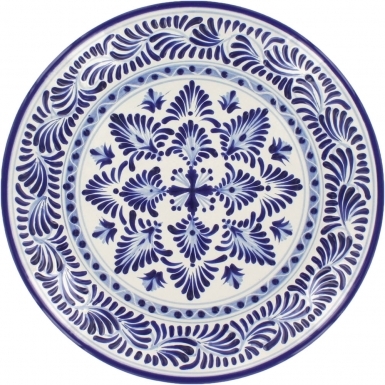Puebla Classic Ceramic Talavera Plate N. 6