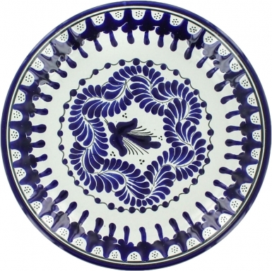 Puebla Classic Ceramic Talavera Plate N. 19